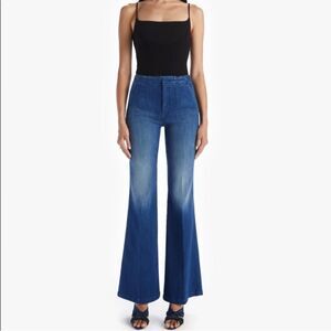NWT Mother RARE The Dart Doozy High Rise Flare Jean Second Thyme Around size 29